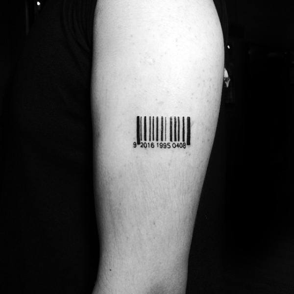 tatuagem codigo de barras 19