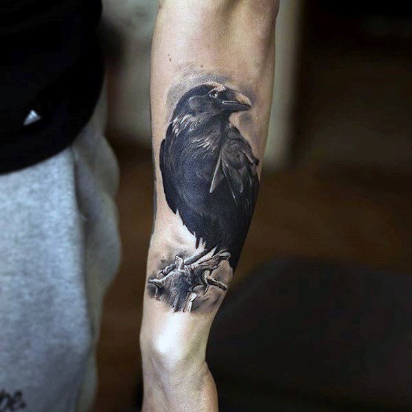 tatuagem corvo 334