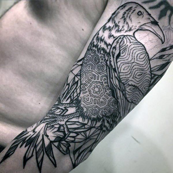 tatuagem corvo 350
