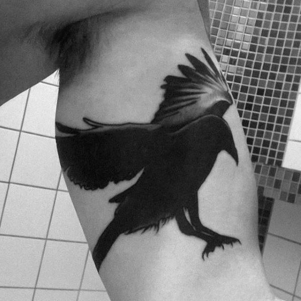 tatuagem corvo 46