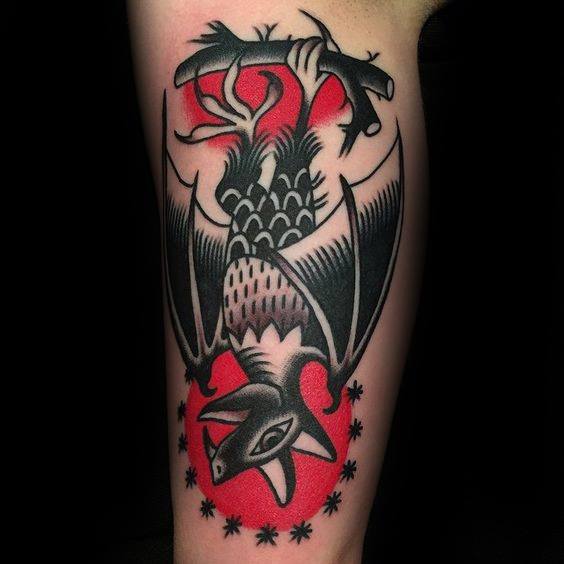 tatuagem morcego 118