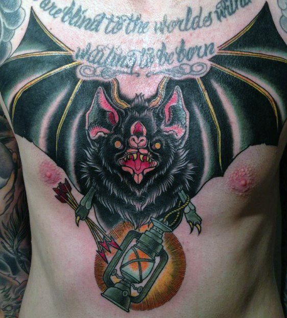 tatuagem morcego 122
