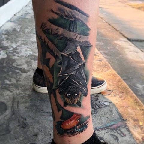 tatuagem morcego 126