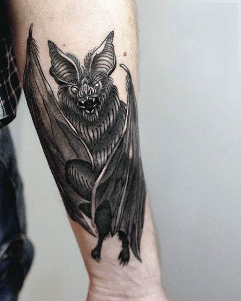 tatuagem morcego 138