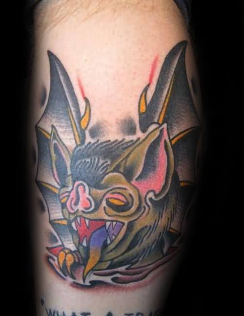 tatuagem morcego 174