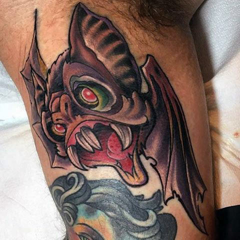 tatuagem morcego 22
