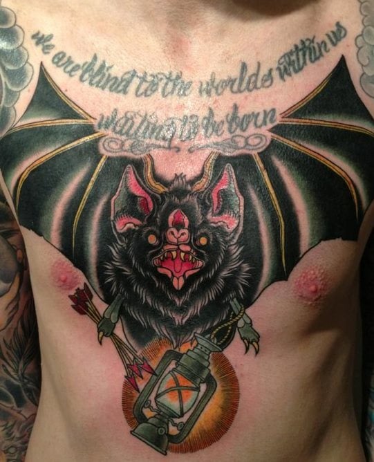 tatuagem morcego 238