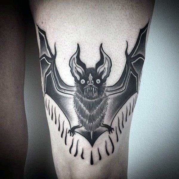 tatuagem morcego 266