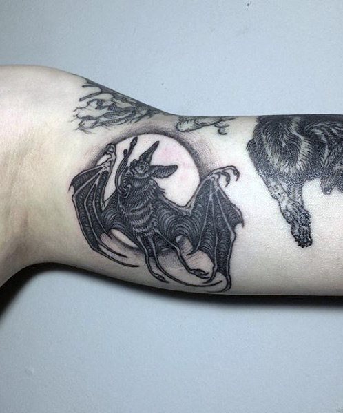 tatuagem morcego 274