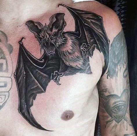 tatuagem morcego 278