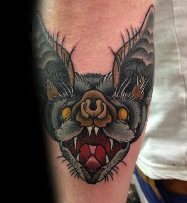 tatuagem morcego 286