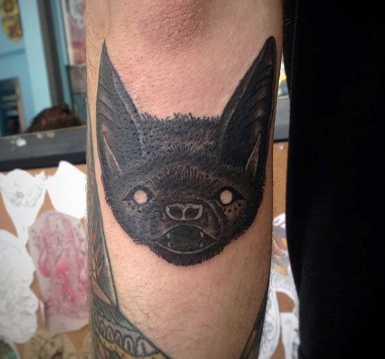 tatuagem morcego 30