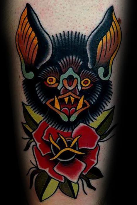 tatuagem morcego 334