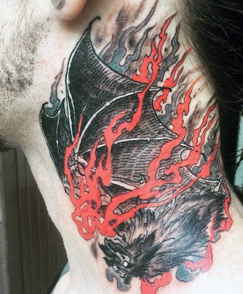 tatuagem morcego 366