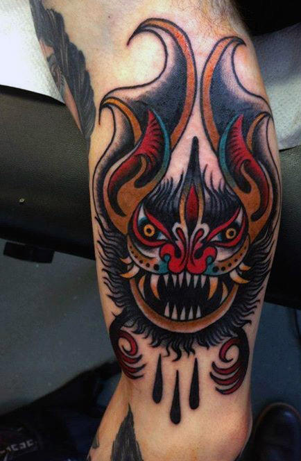 tatuagem morcego 370