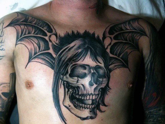 tatuagem morcego 50