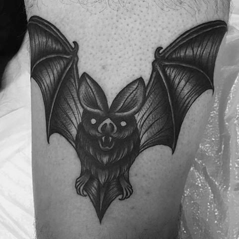 tatuagem morcego 54