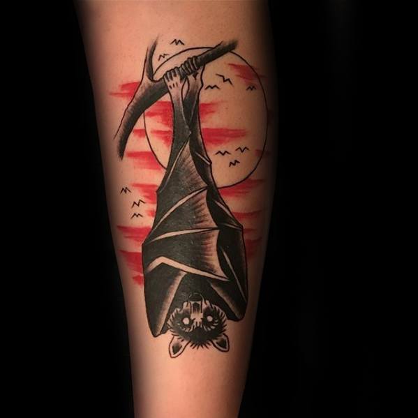 tatuagem morcego 62