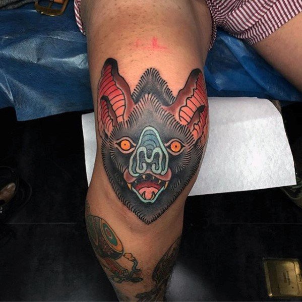 tatuagem morcego 78