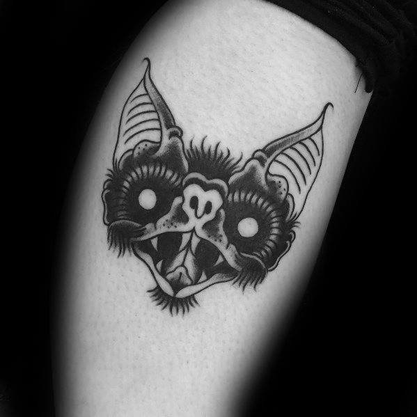 tatuagem morcego 86