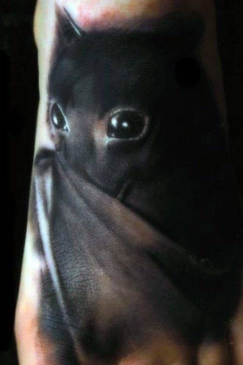 tatuagem morcego 90