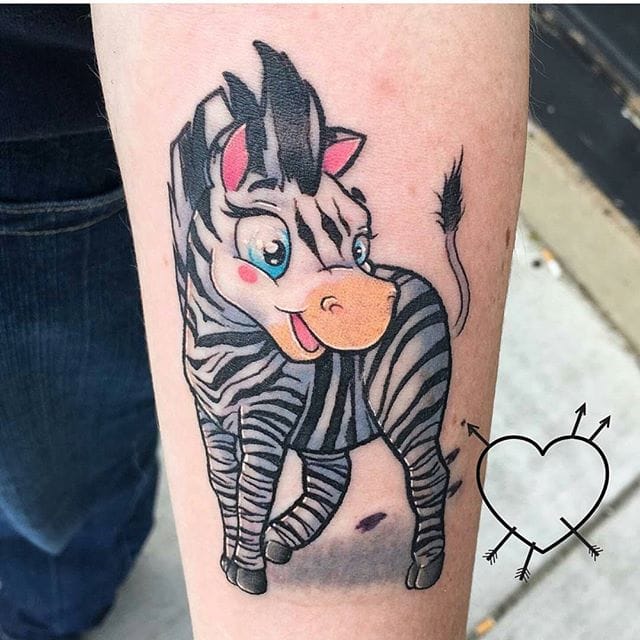 tatuagem zebra 122