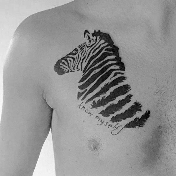 tatuagem zebra 70