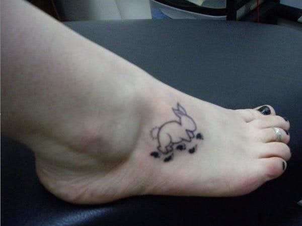 tatuagem coelho 17