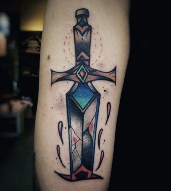 tatuagem espada 143