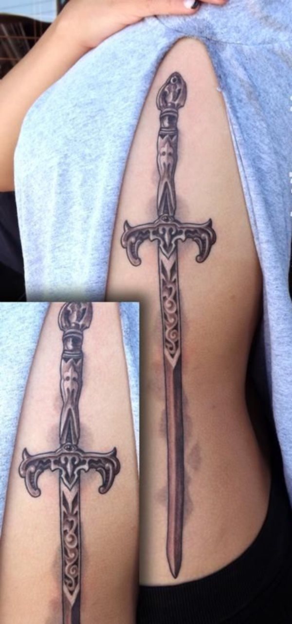 tatuagem espada 17