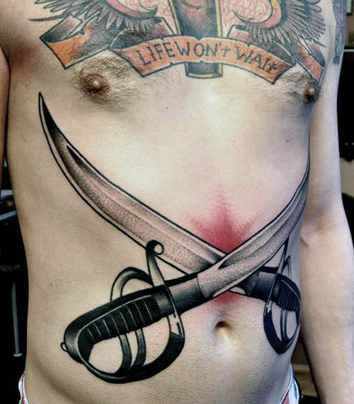 tatuagem espada 374