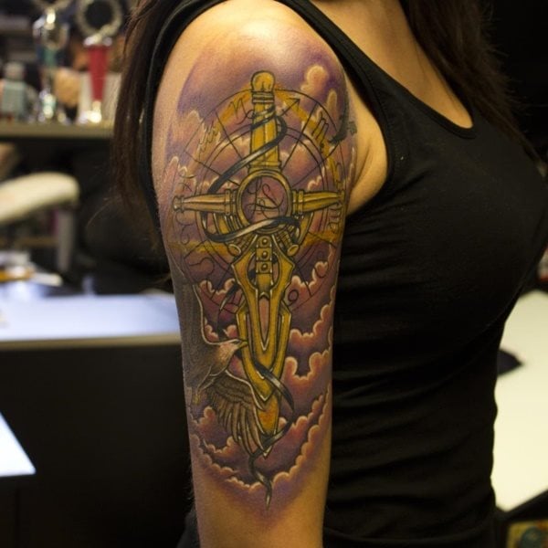 tatuagem espada 68