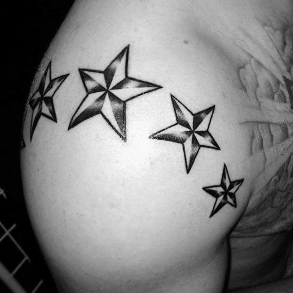 tatuagem estrela 188