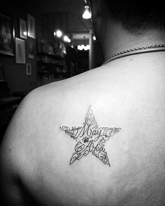 tatuagem estrela 248
