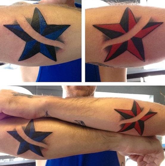 tatuagem estrela 338