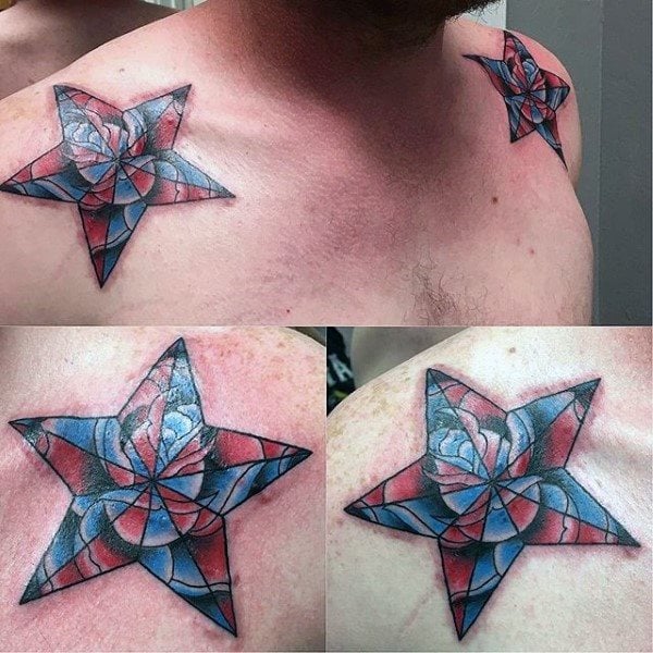 tatuagem estrela 356