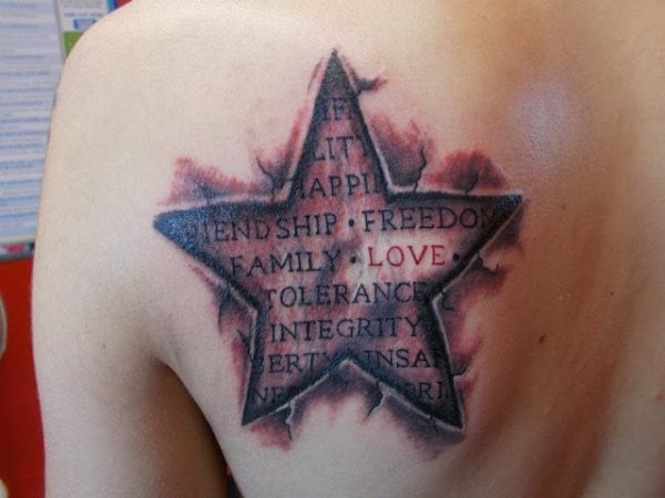 tatuagem estrela 485