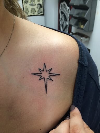 tatuagem estrela 500