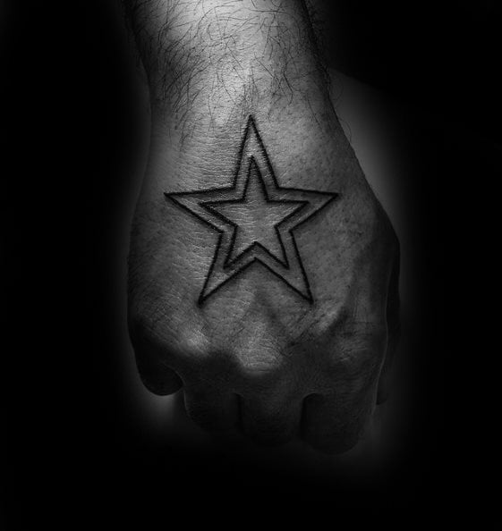 tatuagem estrela 98