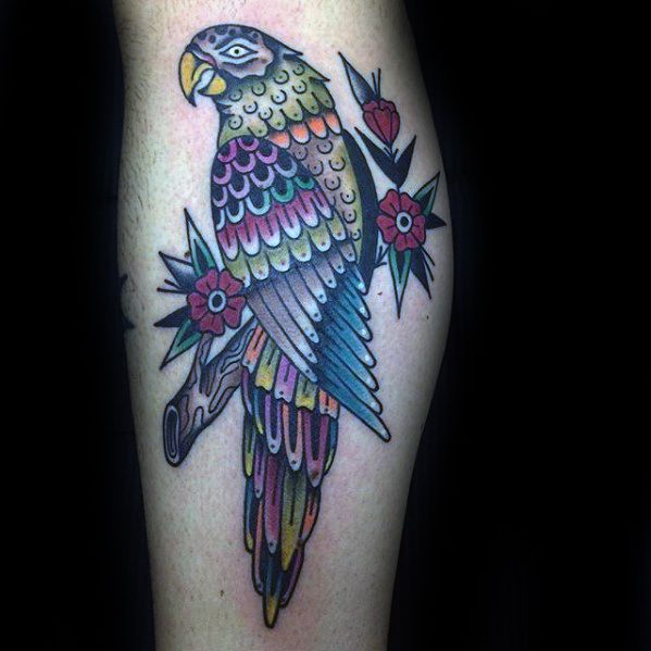 tatuagem papagaio 149