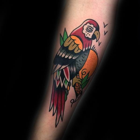 tatuagem papagaio 209