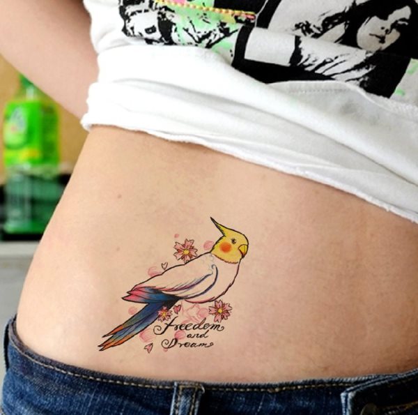 tatuagem papagaio 212