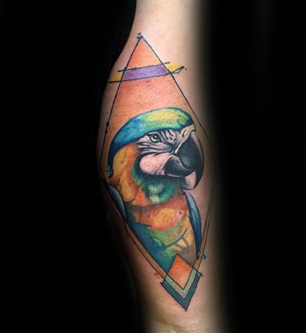 tatuagem papagaio 23