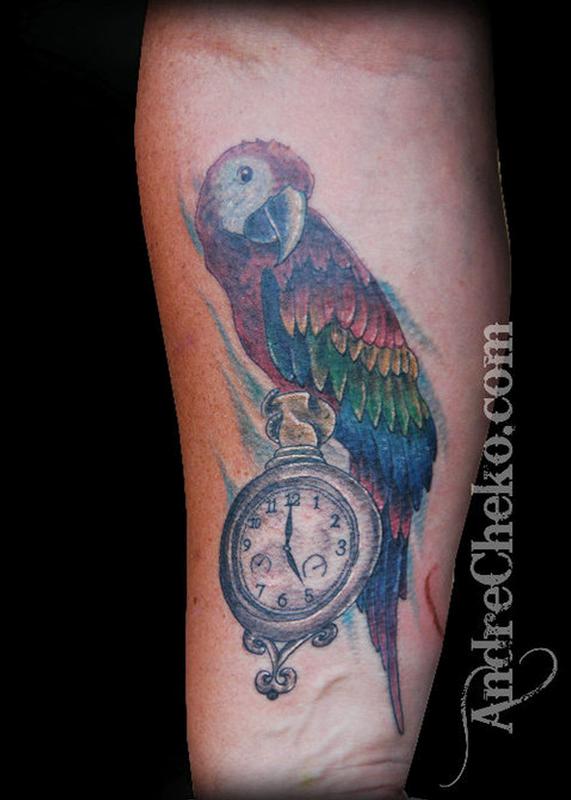 tatuagem papagaio 359
