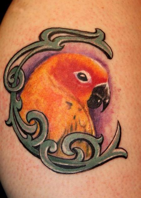 tatuagem papagaio 41