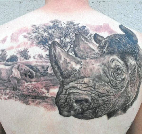 tatuagem rinoceronte 134