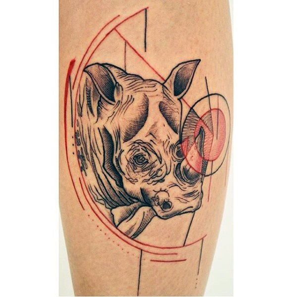 tatuagem rinoceronte 14