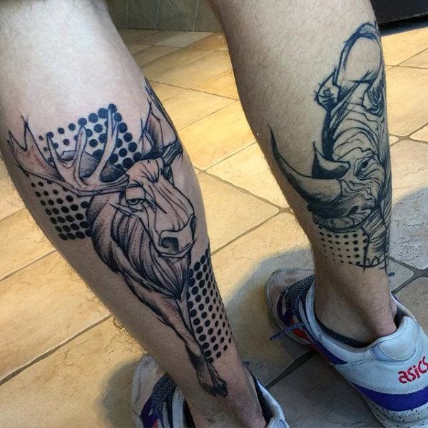 tatuagem rinoceronte 155