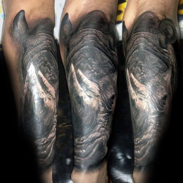 tatuagem rinoceronte 170