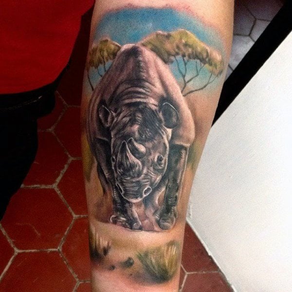 tatuagem rinoceronte 182